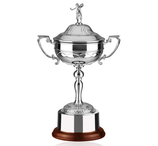 Nickel Plated Silver Finish Golf Cup